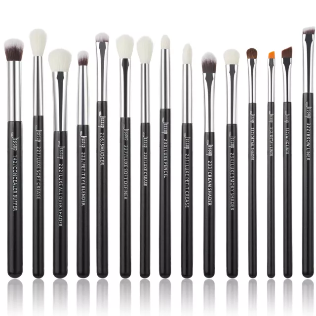Jessup Makeup Pinsel Set 15St Lidschatten Eyeshadow Augen Make up Pinsel Brush