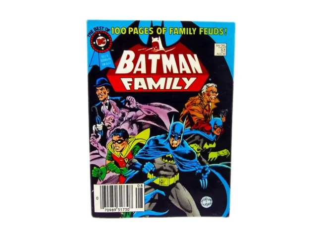 BATMAN FAMILY Comic Book #51, The BEST OF DC BLUE RIBBON DIGEST, 1984 Bronze Age