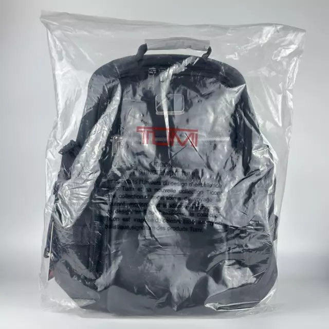 TUMI Alpha Shepherd Deluxe Brief Pack Black  Black2 KK