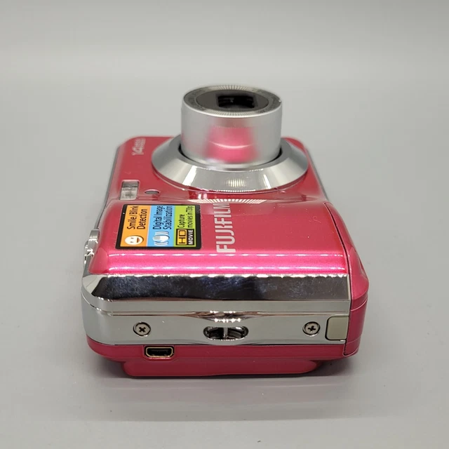 Fujifilm Finepix AV200 14,0 megapixel fotocamera digitale compatta rosa testata 13