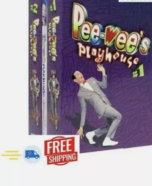 PEE-WEE’S PLAYHOUSE COMPLETE COLLECTION W/ Christmas DVD ALL 5 SEASONS 45EPS OOP