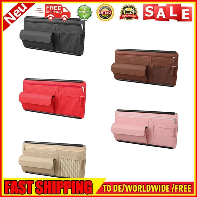 Organizer Sun Visor auto porta carte porta carte porta carte occhiali da sole accessori auto