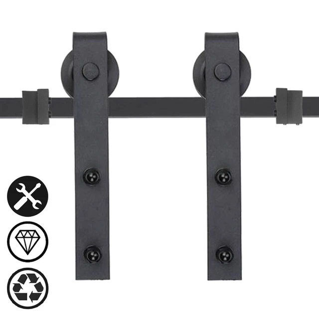 SISTEMA PER PORTE Scorrevoli Acciaio Cerniera Per Porta Scorrevole - Foto 3