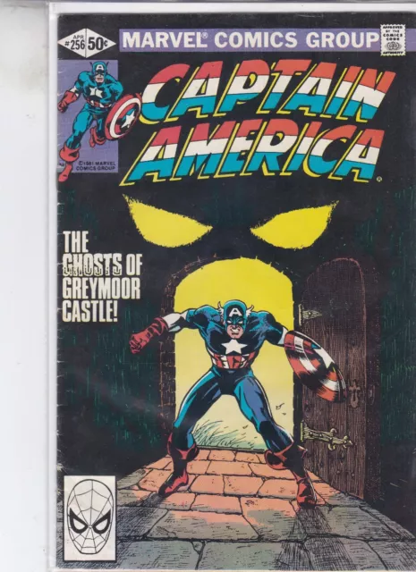 Marvel Comics Captain America Vol. 1 #256 April 1981 Same Day Dispatch