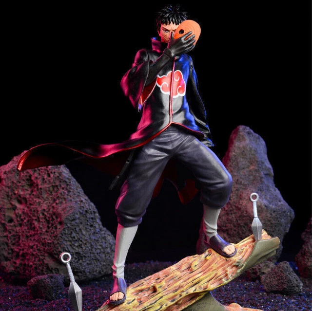 NARUTO GK AKATSUKI Uchiha Obito Statue Model PVC Anime Figuren Figur ...