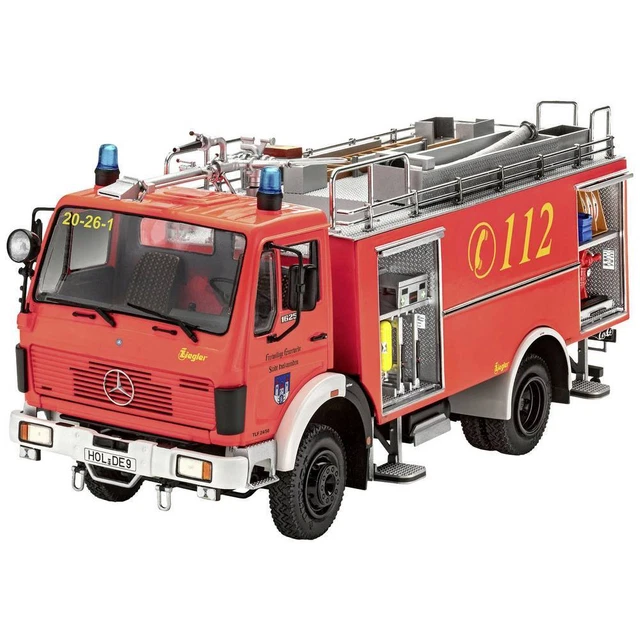 Revell 07516 Mercedes-Benz 1625 TLF 24/50 Maquette de véhicule de pompier 1:24