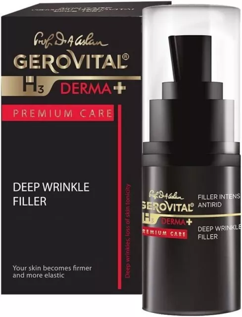 Gerovital Derma+ Premium Care Combleur Rides Profondes 15 ml - (Sérum...