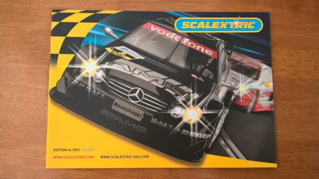 Scalextric 2003 Catalogue 44th Edition (Update) Slot Racing  Near Mint Unused