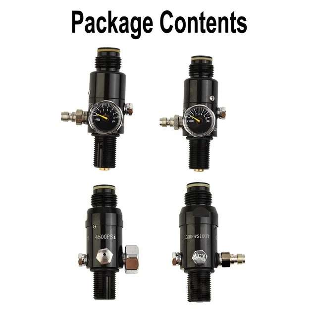 Valvola regolatore HPA lega di alluminio per compressori d'aria PCP lunga durata