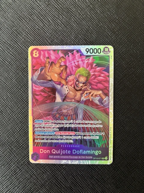 Don Quijote Rosinante 072 Super Rare – Coffret Ultraboost X One Piece 10 – 10 Cartes Françaises
