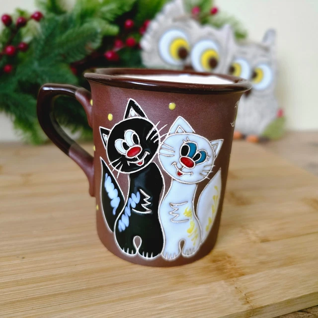 Tasse à Café STIHL En Céramique 400 Ml - Vintage, Design Mécanique, Peinte à La Main (2018)