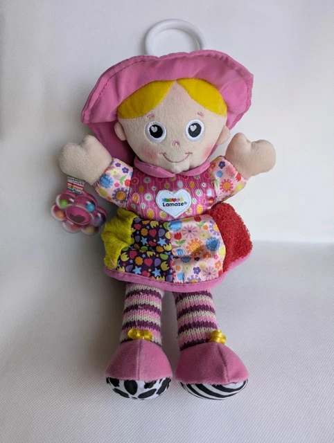 LAMAZE SENSORY DOLL My Friend Emily Soft Toy Plush / Rattle - VGC £6.10 ...