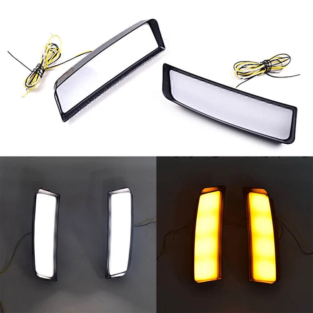 PER 2016-2019 HONDA Civic Type R LED DRL Luce di marcia diurna nebbia ...