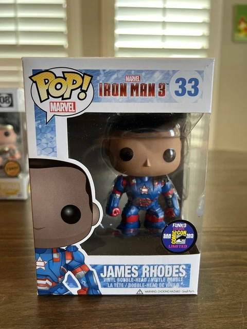Funko Pop James Rhodes 33 Iron Man 3 San Diego Comic Con 2013 SDCC Retired Grail