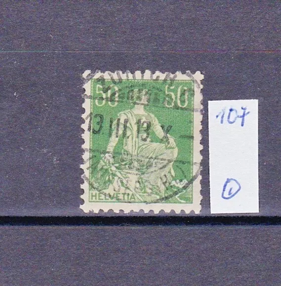 Schweiz Briefmarken:  Mi. Nr. 107 gestempelt