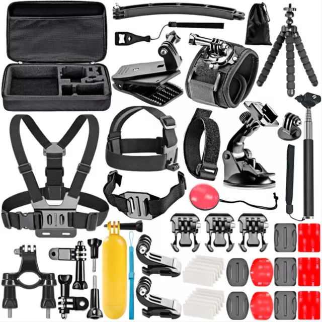 52 in 1 Sports Camera Mount Accessories Kit For GoPro Hero 10 9 8 7 Osmo Action