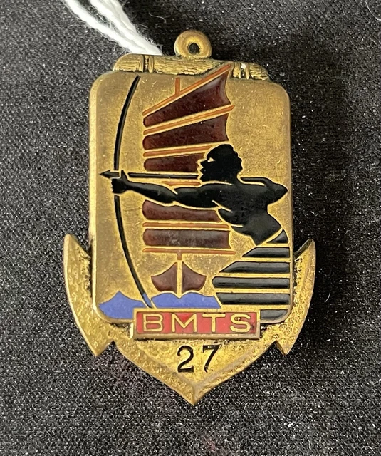 INSIGNE DU 27EME BATAILLON DE MARCHE DE TIRAILLEURS SÉNÉGALAIS EUR 49