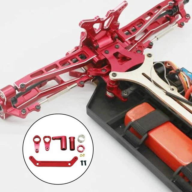 Servo De Direction Pour Voiture RC Wltoys 104001 - Servomoteur 5 Fils, Couple élevé, Avec Bras De Servo, Pièce De Rechange
