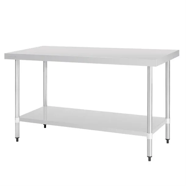 Kitchen Work Bench Stainless Steel with Undershelf Commercial 700x1500x900mm