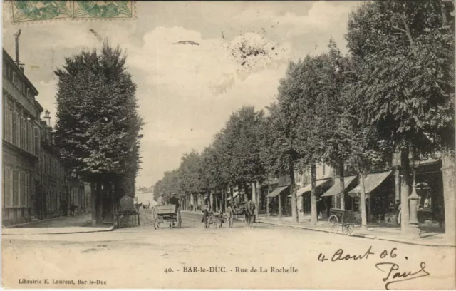 CPA BAR-le-DUC Rue de la Rochelle (805498)