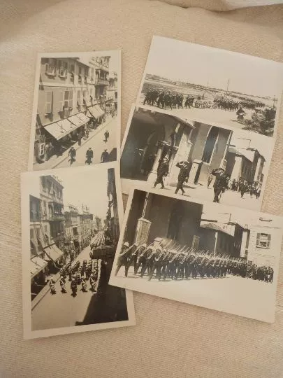 NAVAL PARADE MALTA prior Ww1 era help needed to identify date Photos possibly El