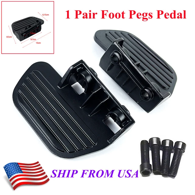 Universal Motorcycle Alloy Foot Pegs Left&Right Footrest Racing Pedal US