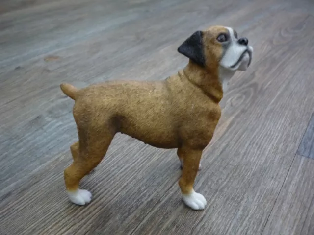 BOXER DOG FIGURINE Ornament Dogmania Frank The Leonardo Collection 19.81 PicClick UK