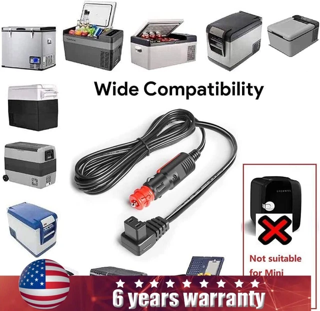 DC POWER CORD Power Cable12V/24V for Car refrigerator Fridge Freezer