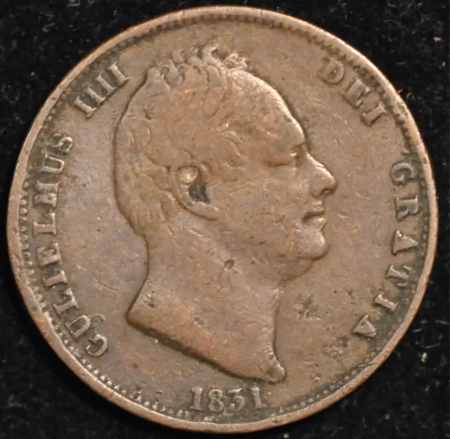 Halfpenny 1831 William IV  (T84)