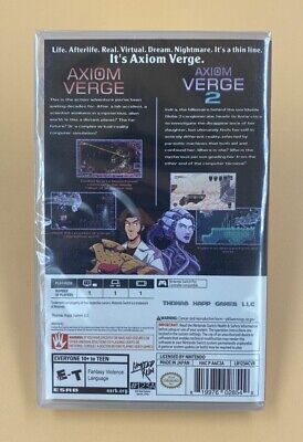Limited Run Games #123: Axiom Verge 1 and 2 for Nintendo Switch - SEALED - NEW 2