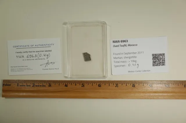 Meteorite NWA6963 (Martian) Shergottite