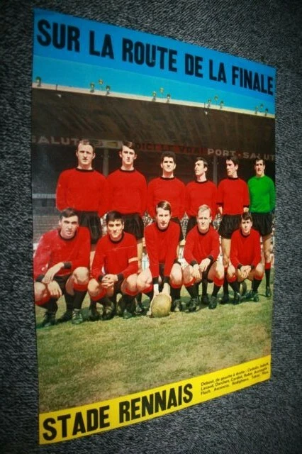 Poster Stade Rennais Saison 1982/83 – Équipe Vintage, Page Originale