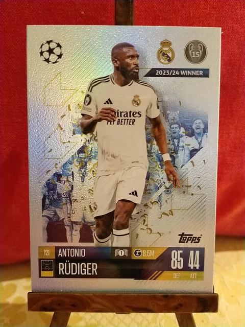 TOPPS MATCH ATTAX UCL 2024 25 Antonio R diger 2023 24 WINNER Real topps-match-attax-ucl-2024-25-antonio-r-diger-2023-24-winner-real