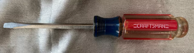 Craftsman 3/16 Slotted Flathead Screwdriver USA  # 41581 Mechanic Great Tool
