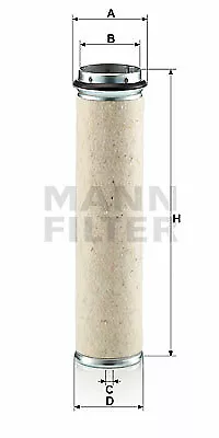 Mann-Filter | (CF 800) für Sekundärluftfilter | Filter luftfilter,luftfilter