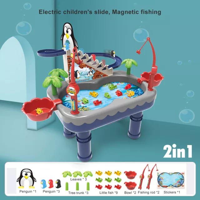 FISHING TABLE KIDS Sand Water Table for Toddlers Sensory Activity Beach  Toys $59.90 - PicClick AU