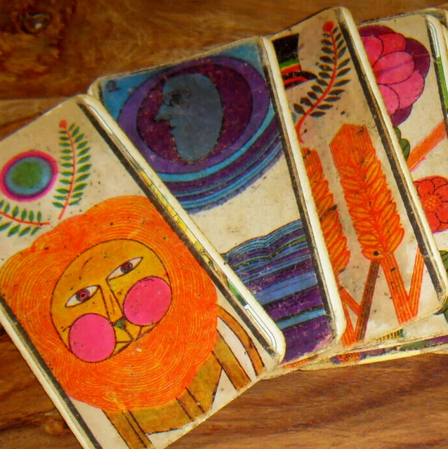 JEU 52 CARTES ANCIEN EGYPTE HIEROGLYPHE PAPYRUS PLAYING CARDS- DIVE THE