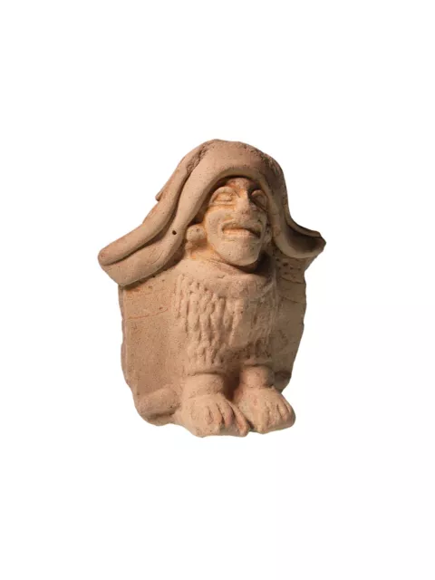 Präkolumbische Figurine aus Keramik. Antike Südamerika Sammlung, Gottheit? 2