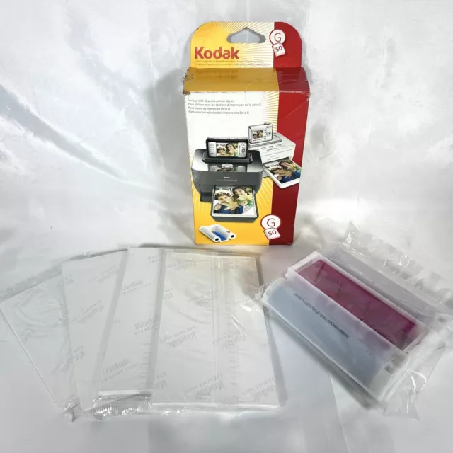 G-50 Kodak Color Cartridge And Photo Paper Kit