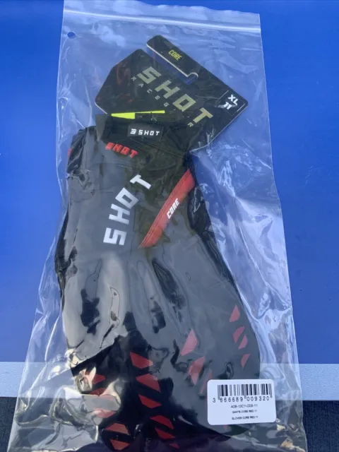 Paire de gants neufs emballage Moto Cross Vtt Bmx Shot taille XL 11