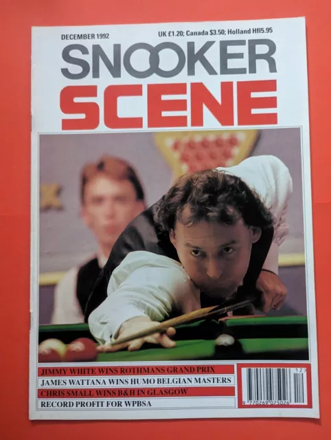 Snooker Scene Magazine December 1992