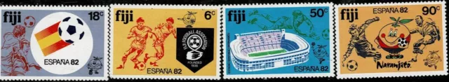 Fiji 1982 World Cup Football Mnh