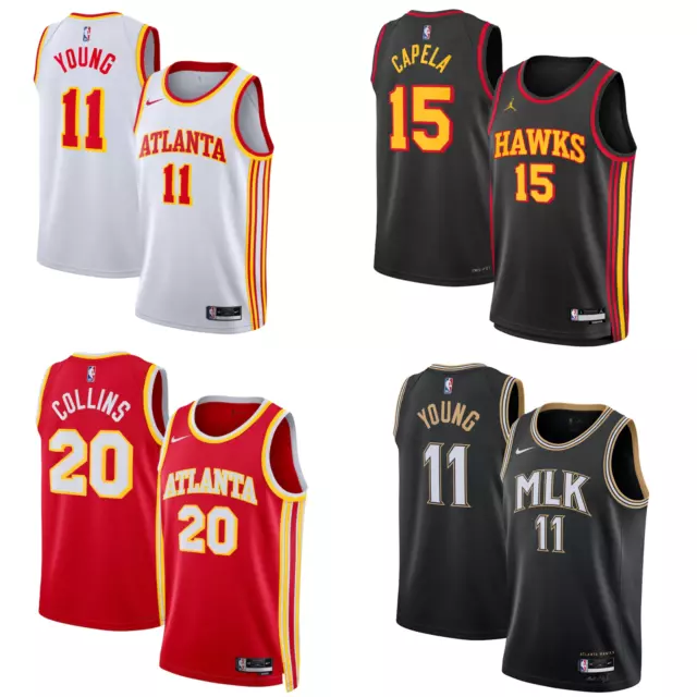 Atlanta Hawks NBA Jersey Kid's Nike Basketball Shirt Top - New