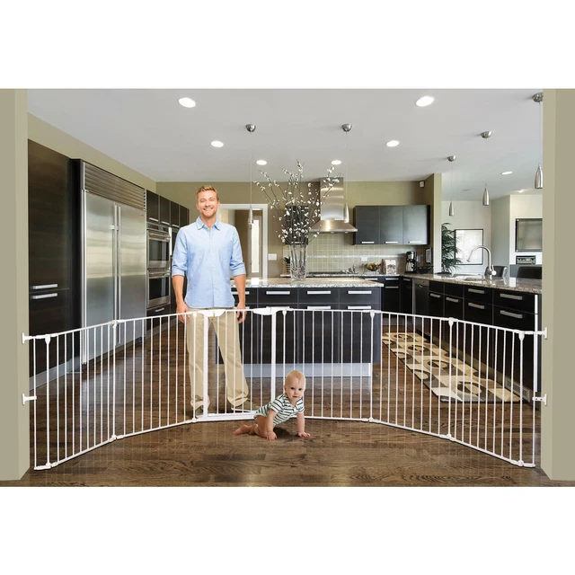 Mayfair Converta 3 In 1 Play-Pen 6 Panel Gate White