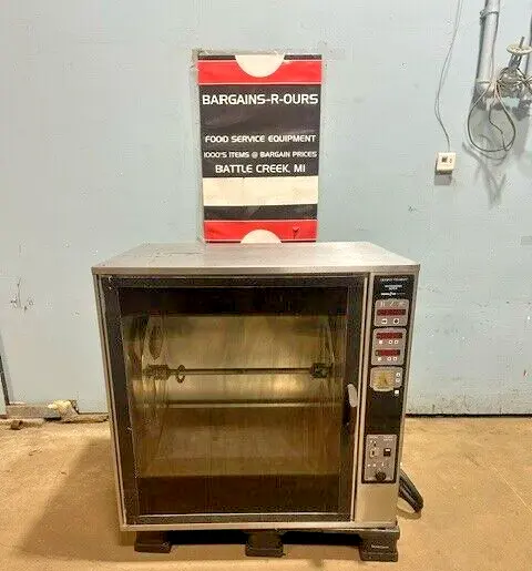 "Henny Penny - Scr 8" H.d. Commercial Digital Electric Chicken Rotisserie Oven