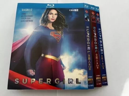 Supergirl:Season 1-6 TV Series Blu-Ray DVD BD 12 Disc All Region Box Set