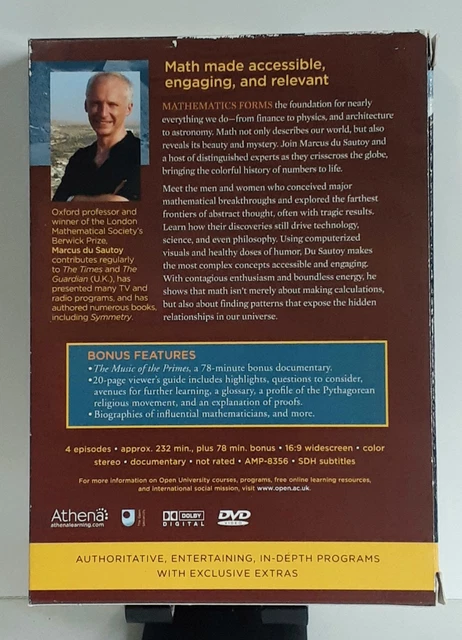THE STORY OF Math _ DVD _ 2010 _ 3-Disc Set _ With Booklet _Athena ...