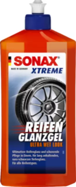 SONAX 02352410 XTREME ReifenGlanzGel Ultra Wet Look Glanzgel Reifen Kfz 500ml