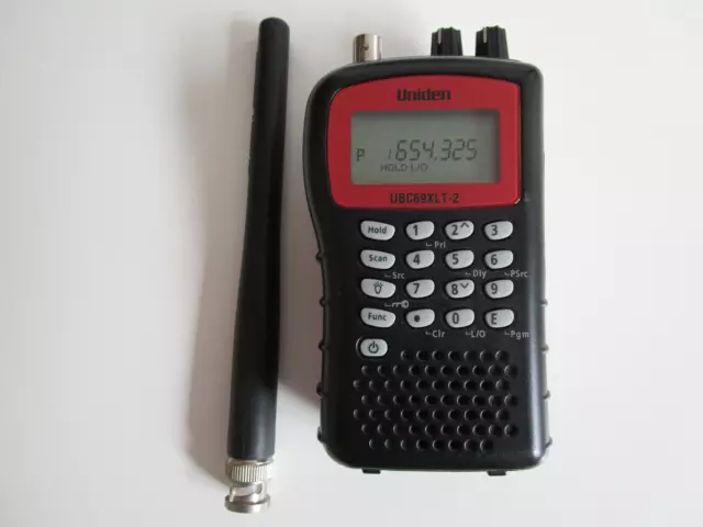 Uniden Bearcat UBC69XLT-2 Funkscanner 80 Kanal 25-512 MHz VHF/UHF Radioscanner