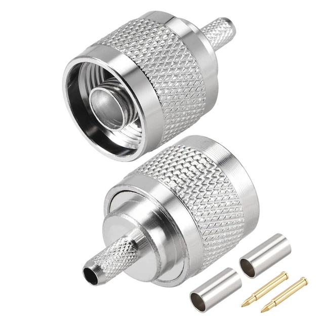 D Tipo N maschio antenna coassiale RF adattatore coassiale per dispositivi 2pz